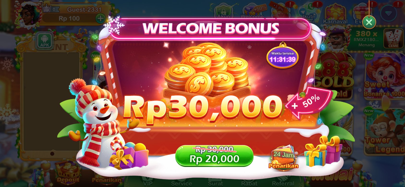 Bonus besar dan promosi menarik untuk pemain baru di Askasino.